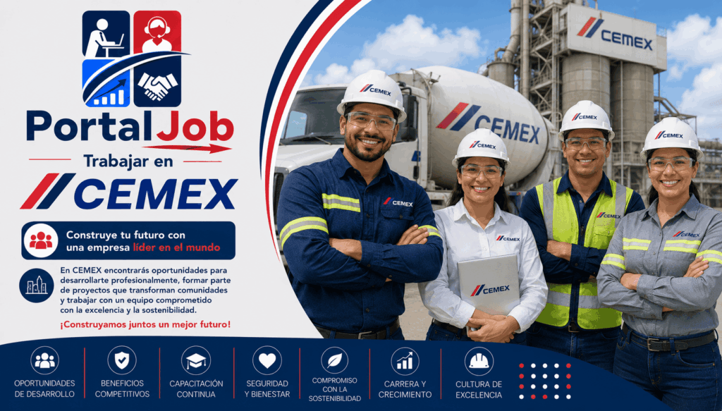Trabajar en CEMEX: Requisitos, Beneficios y Vacantes