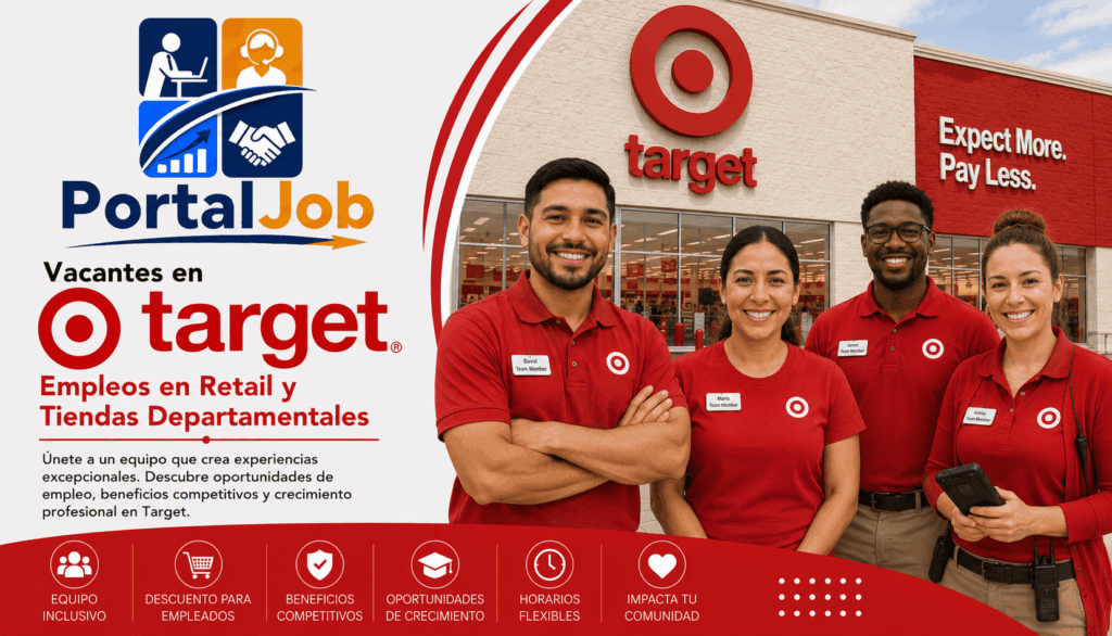 Vacantes en Target: Empleos en Retail y Tiendas Departamentales